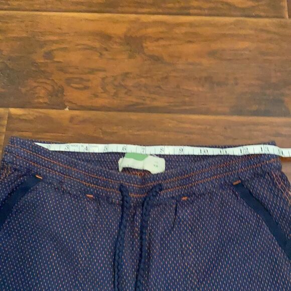 Anthropologie Blue & Orange Polka Dot Jogger Pants Boho Contemporary Casual - Picture 13 of 15